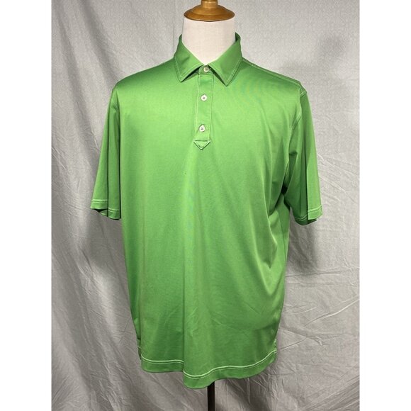 FootJoy Other - Foot Joy FJ Men's Athletic Fit Performance Golf Polo Shirt XL Neon Green Lime